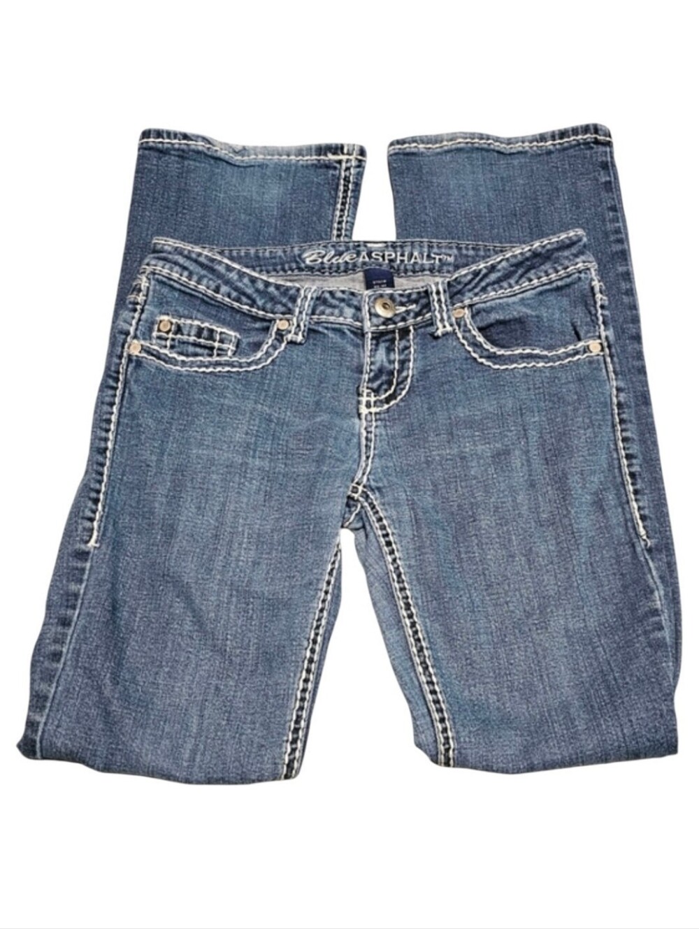 Women's Blue Asphalt Denim Jeans